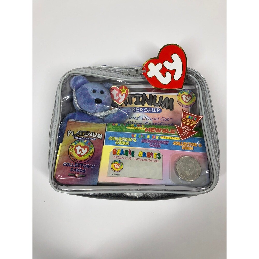 Ty Beanie Babies Platinum Edition Club Kit